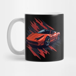 Ferrari 458 Italia Classic Car Mug